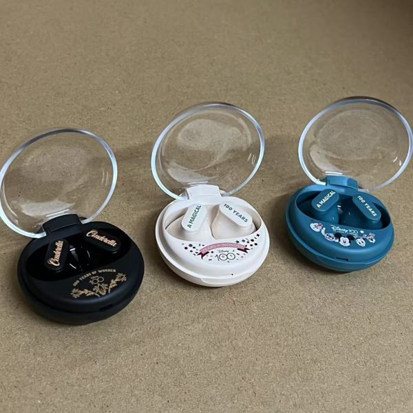 Disney 100 Anniversary Earbuds – Choice Disney Qs-t1 Earphone Bluetooth 5.3 Wireless