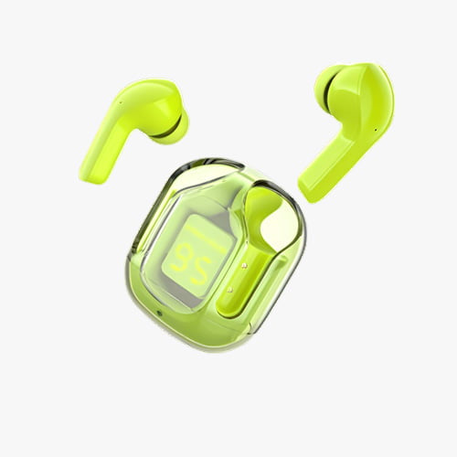 Air 31 Earbuds Wireless Earbuds With Crystal Transparent Case